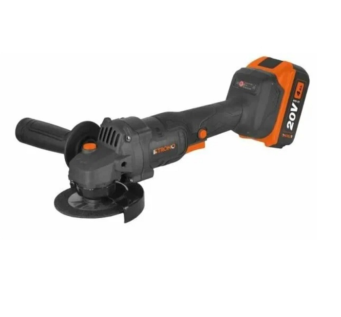 Аккумуляторная угловая шлифовальная машина Stromo AGA216 20В, 1акк, 4Ah, з.у.