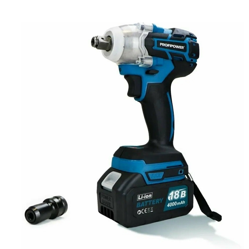Аккумуляторный набор Profipower УШМ+шуруповерт, 18 В, 2 акк. х 4Ah+з.у
