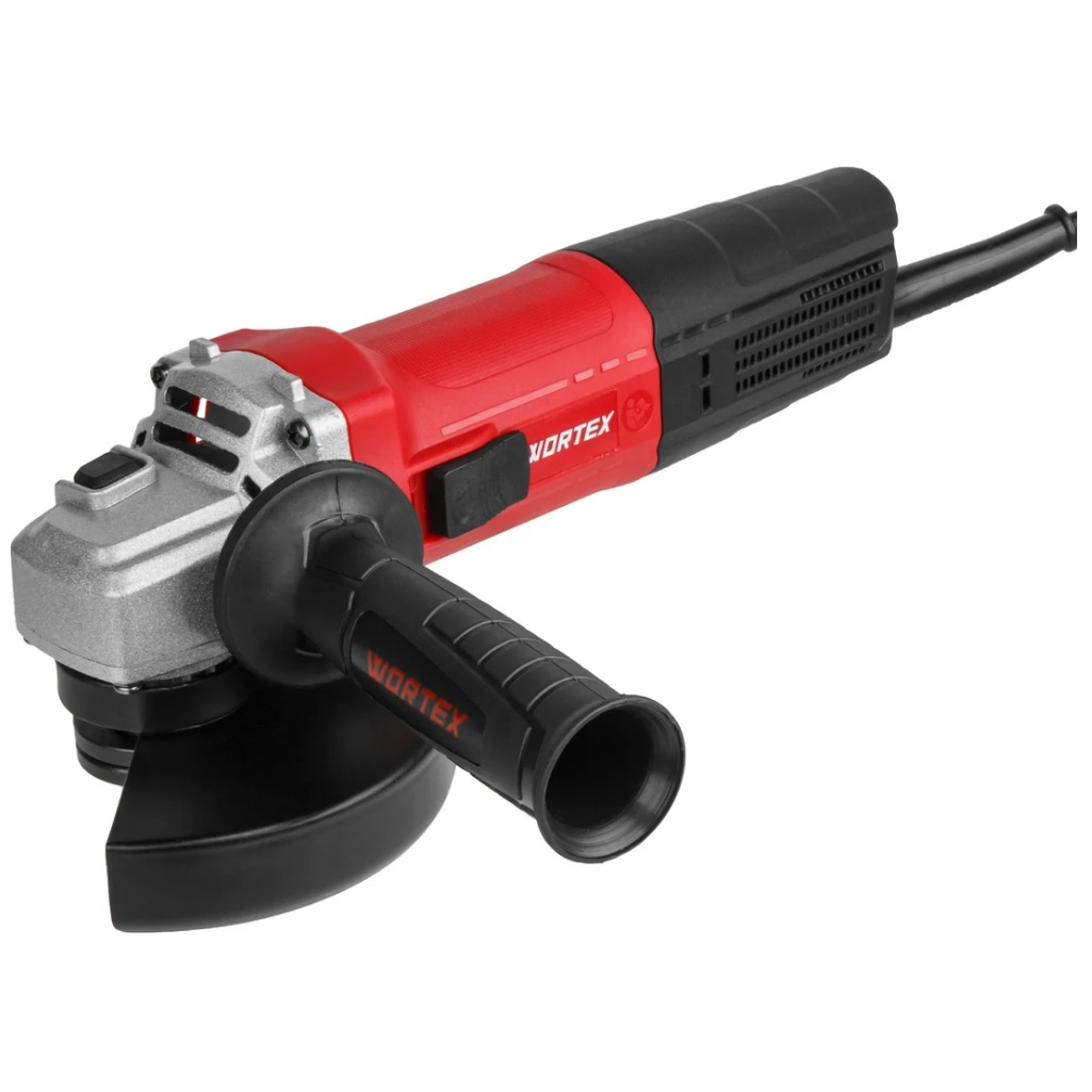 Угловая шлифовальная машина Wortex LX AG 1211-2, 1100 Вт, 125х22.2 мм, щеточный двигатель, 1329369