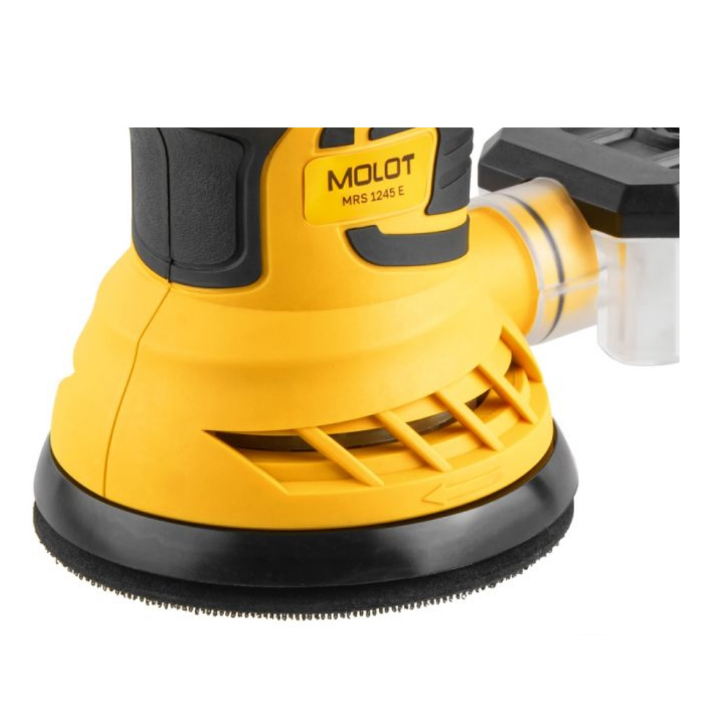 Эксцентриковая шлифовальная машина Molot MRS 1245 E, 380 Вт, 125 мм, 6000-13000 об/мин