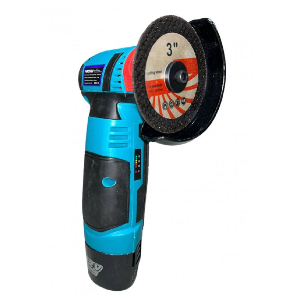 УШМ аккумуляторная бесщеточная Kross KLi75, 12В, 2 акк. х 2,0Ah+з.у.