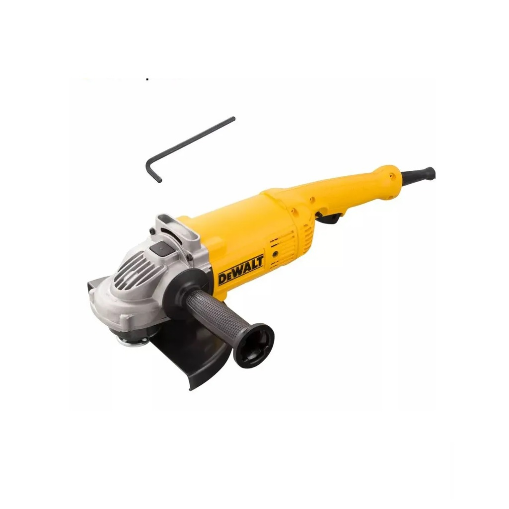 Угловая шлифовальная машина DeWALT DWE 490-QS, 2000 Вт, 230 мм, 6600 об/мин