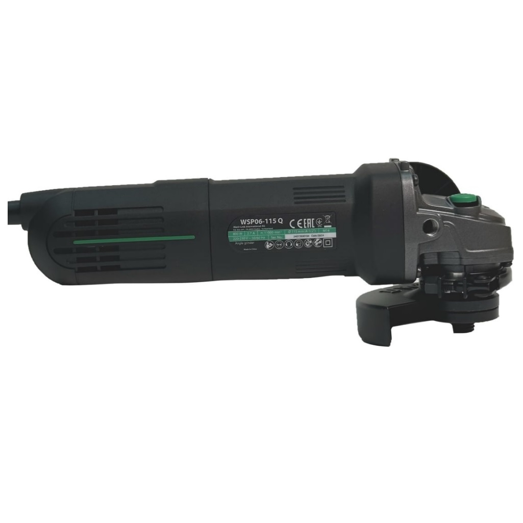 Угловая шлифовальная машина DWT WSP06-115 Q, 600 Вт, 115 мм, 22.2 мм, М14, 11000 об/мин