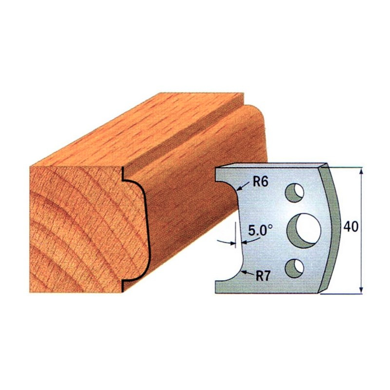 Комплект из 2-х ножей CMT SP 40x4 мм 690.002