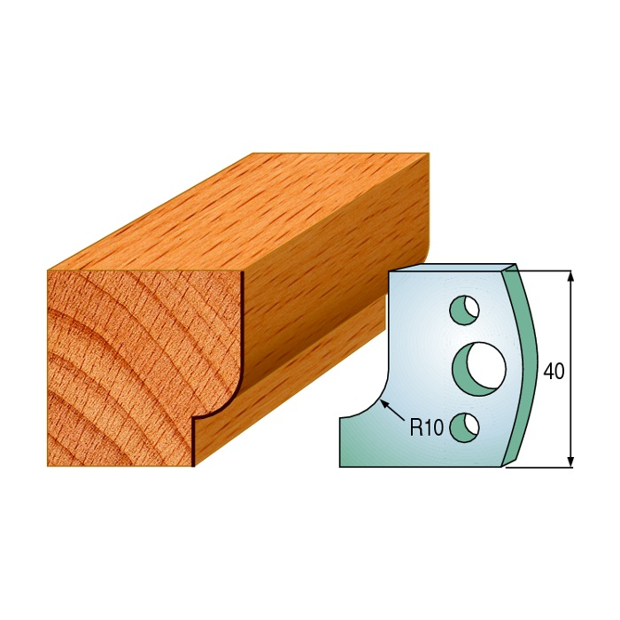 Комплект из 2-х ограничителей CMT 40x4 мм 691.013