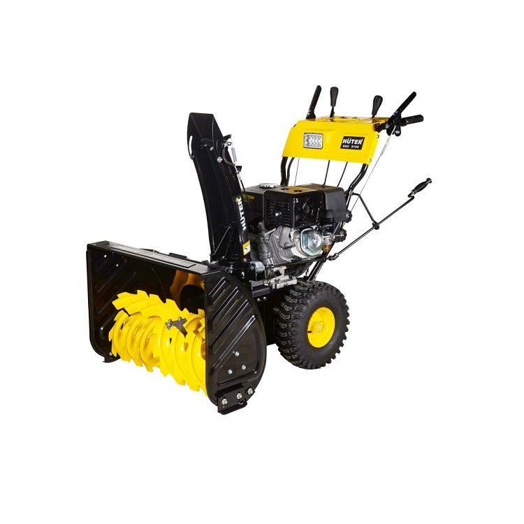 Снегоуборщик бензиновый Huter SGC 8100, двухступенчатый, металлический шнек, 9560 Вт