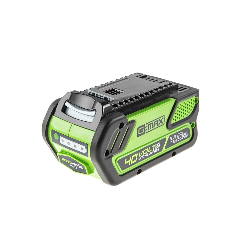 Снегоуборщик аккумуляторный Greenworks GD40SSK4, одноступенчатый, шнек пластик, 40В, 1 АКБ