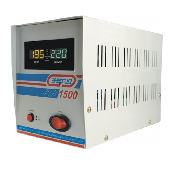 Стабилизатор Энергия ACH-1500 с цифровым дисплеем