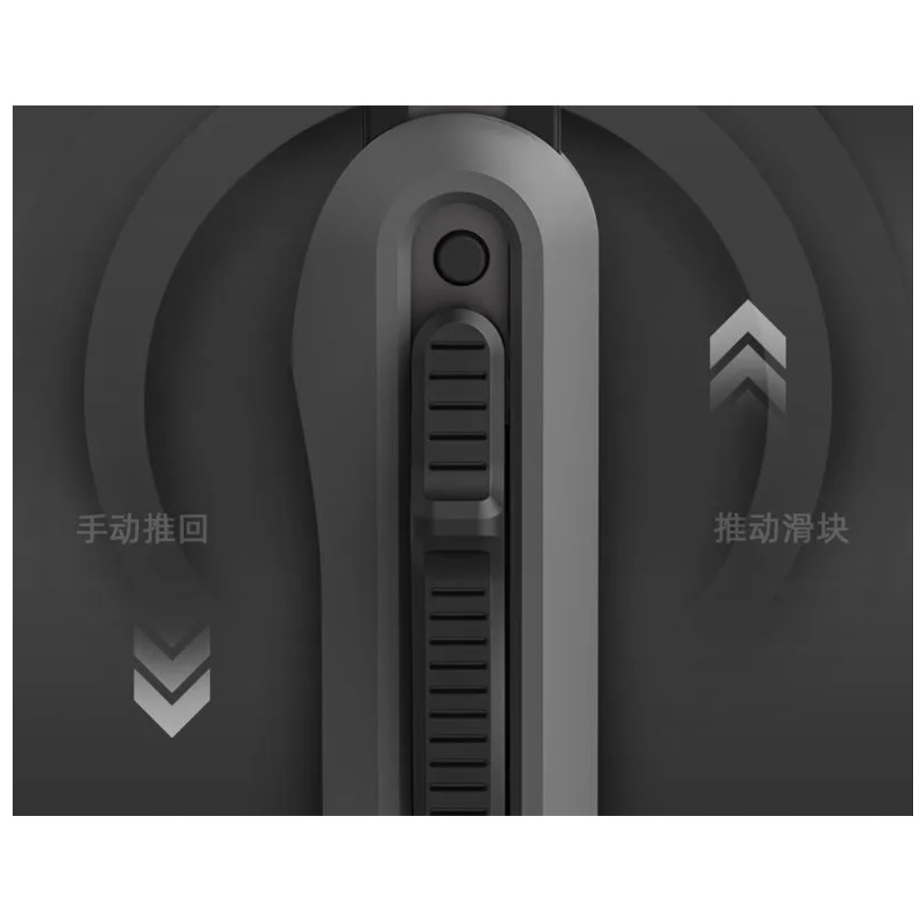 Нож строительный Home Series Gray Deli HT4009C технический, ширина лезвия 9 мм