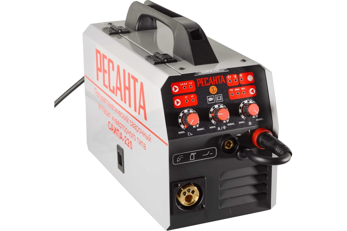 Сварочный полуавтомат инверторный РЕСАНТА САИПА-220
