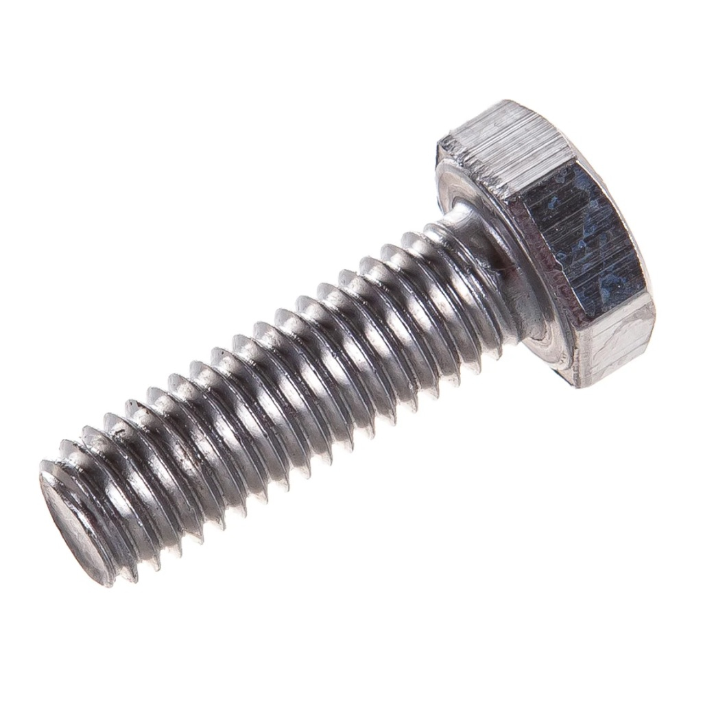 Болт нержавеющий М8х25 DIN 933 A2 с шестигранной головкой и полной резьбой