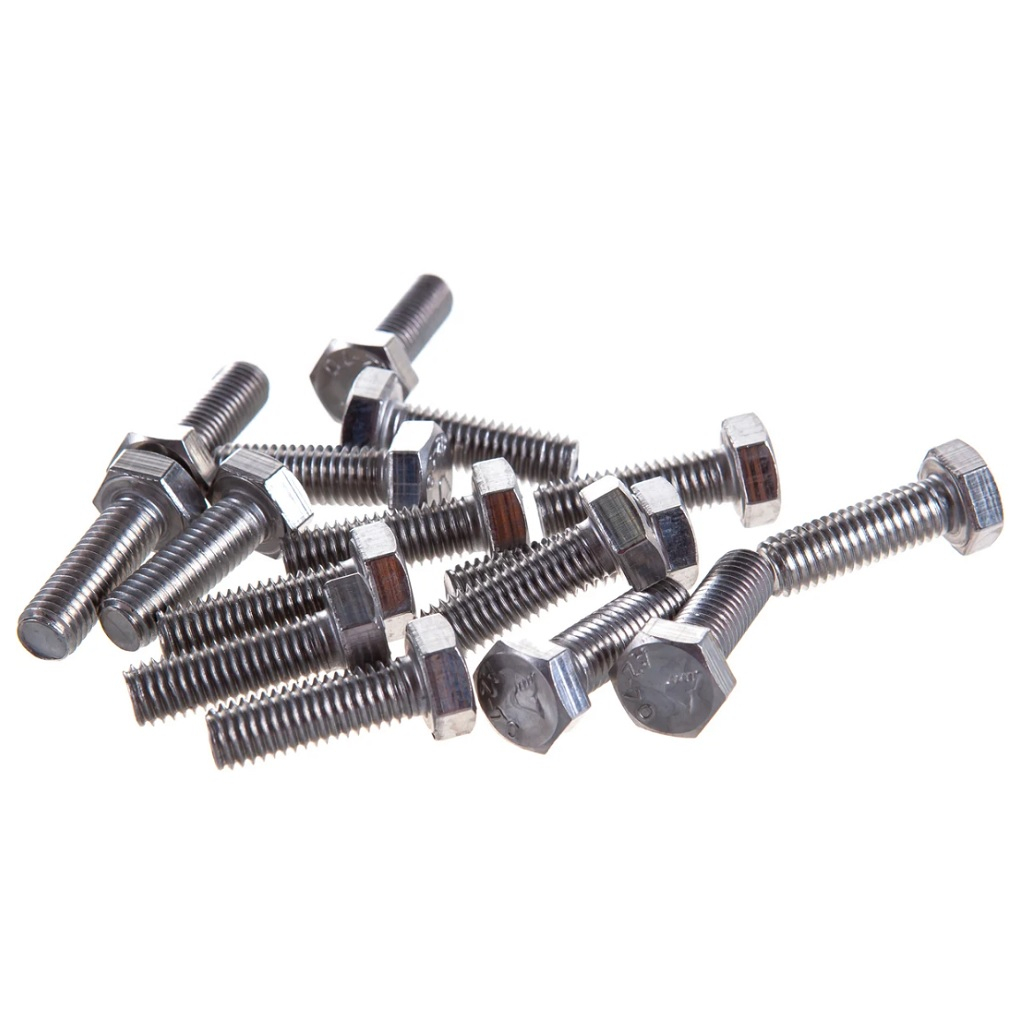 Болт нержавеющий М8х25 DIN 933 A2 с шестигранной головкой и полной резьбой