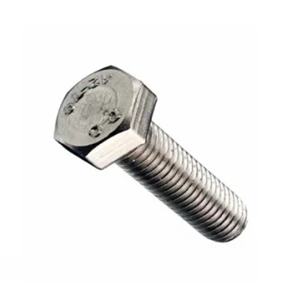 Болт нержавеющий М8х30 DIN 933 A2 с шестигранной головкой и полной резьбой