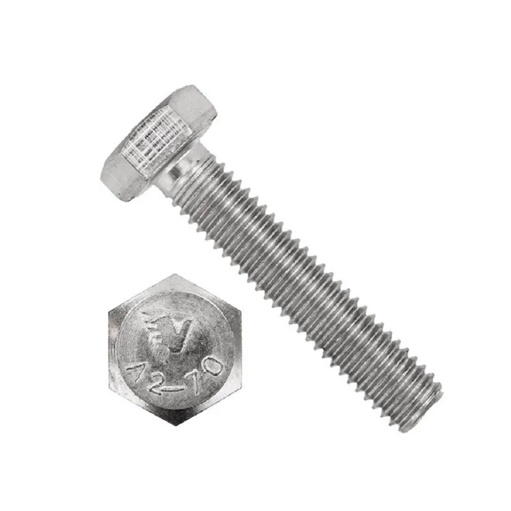 Болт шестигранный М6х20 DIN 933, универсальный, полная резьба, нержавеющая сталь А2