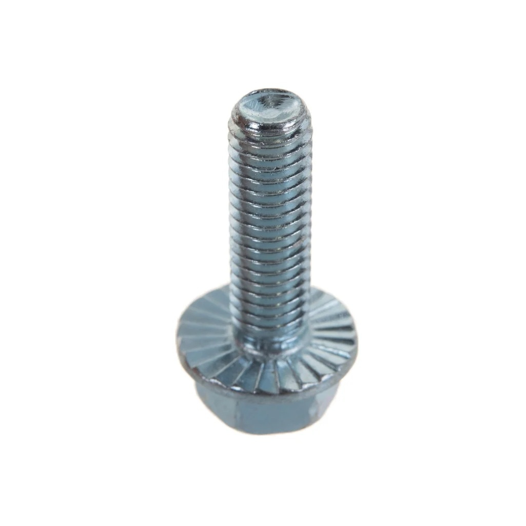 Болт с фланцем М6х20 мм DIN 6921, кл.пр. 8.8, оцинкованная сталь, 8 шт