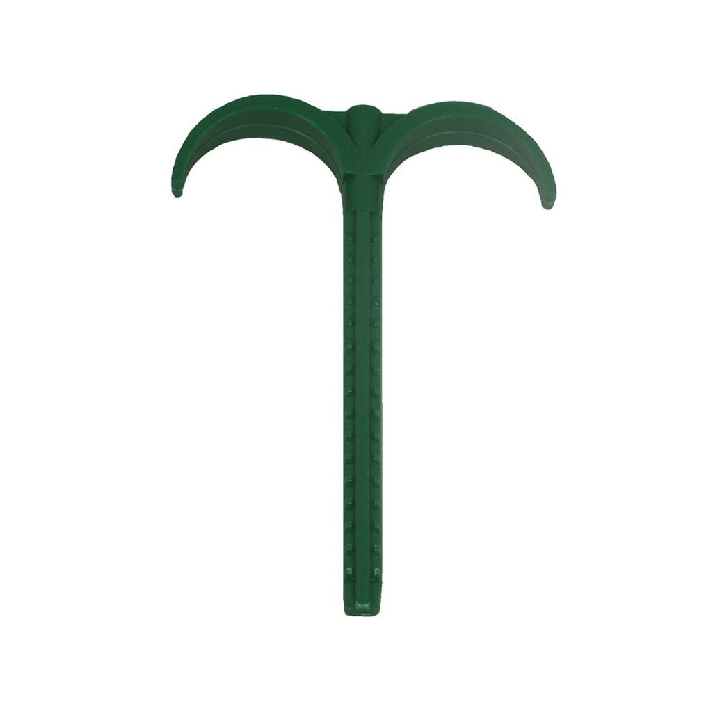 Дюбель крюковой двойной Walraven BIS DDH 50 D-28 75х80 мм, полиамид, зелёный