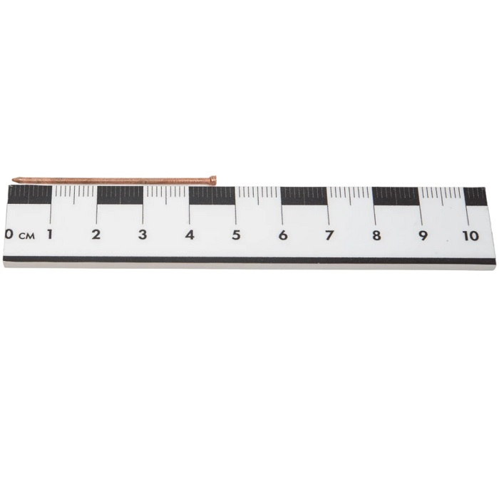 Гвозди Жесть финишные медь 1,4х45, 0,05 кг, европодвес