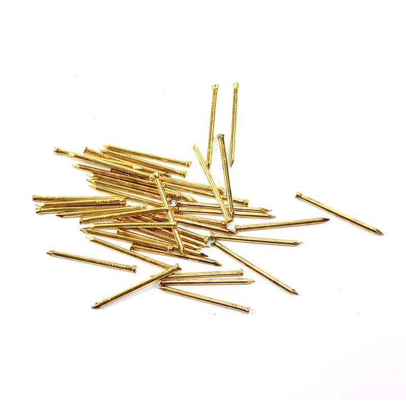 Гвозди Жесть финишные, латунь 1.4х50 мм, 0.05 кг УТ-00002136