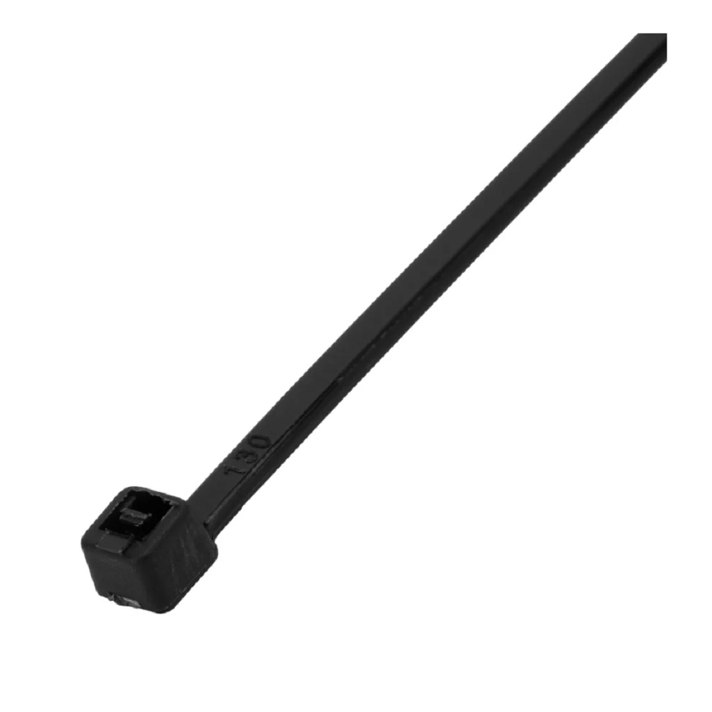 Стяжки кабельные Сибртех 45540 пластик 2.5х100 мм, упаковка 100 шт, черный