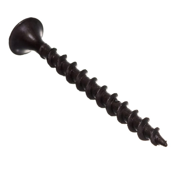 Саморез Жесть по дереву, черный, ГД 3.5х41, 200 шт, контейнер 500 мл