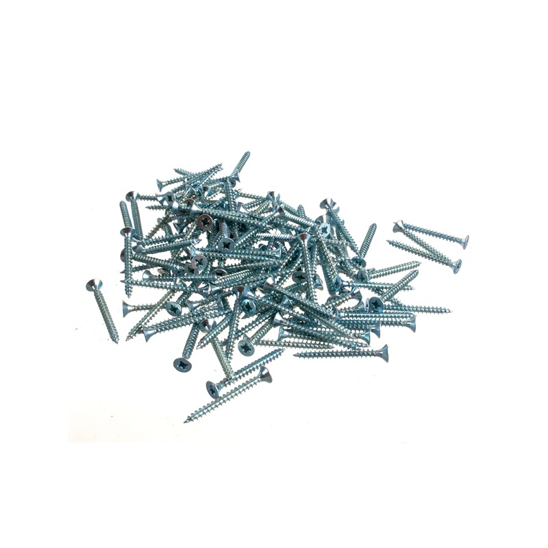 Саморез ЖЕСТЬ универсальный, белый цинк, 4х40мм, 200 шт