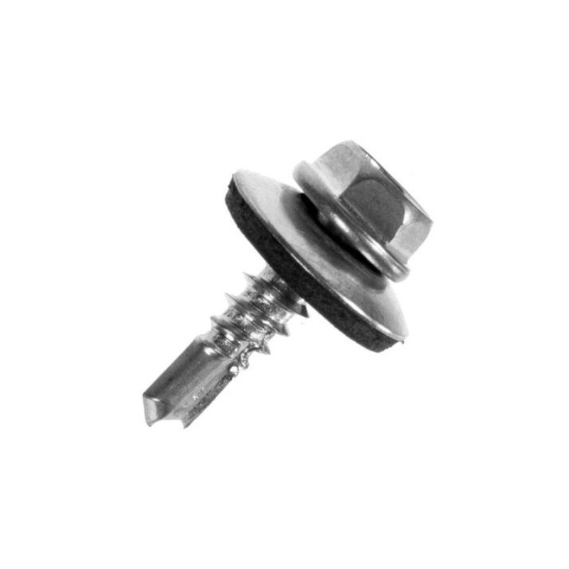 Саморез кровельный цинк 5.5х19 мм (300 шт)