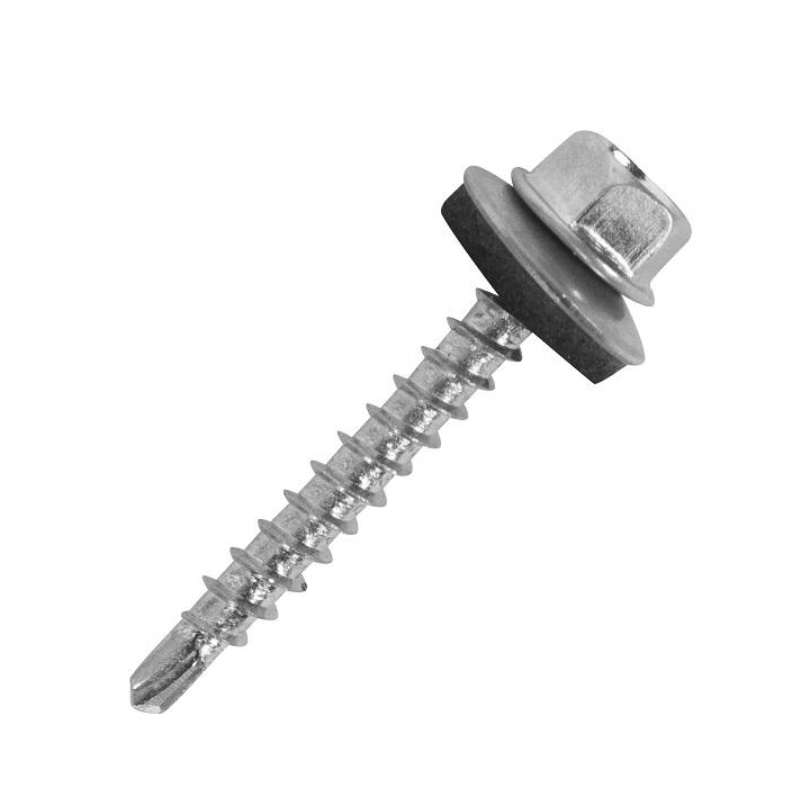 Саморез кровельный цинк 6.3х25 мм (250 шт)