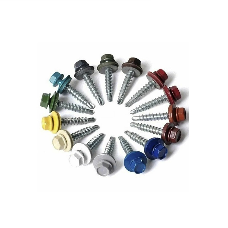 Саморез кровельный Жесть 4,8х51мм RAL6005 темно-зеленый 200 шт