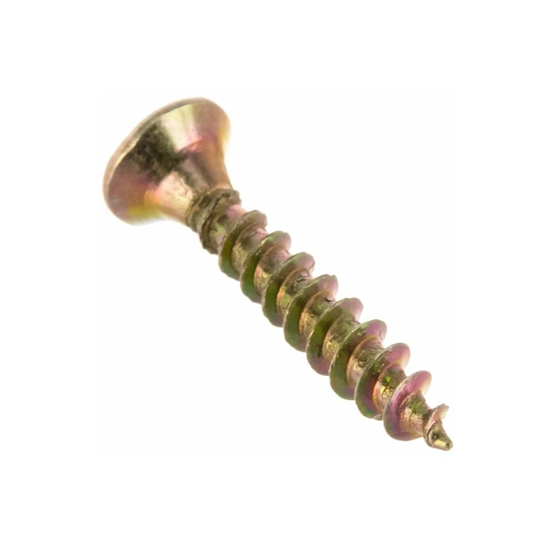 Саморез Жесть универсальный желтый цинк 3,5х20мм 26 шт