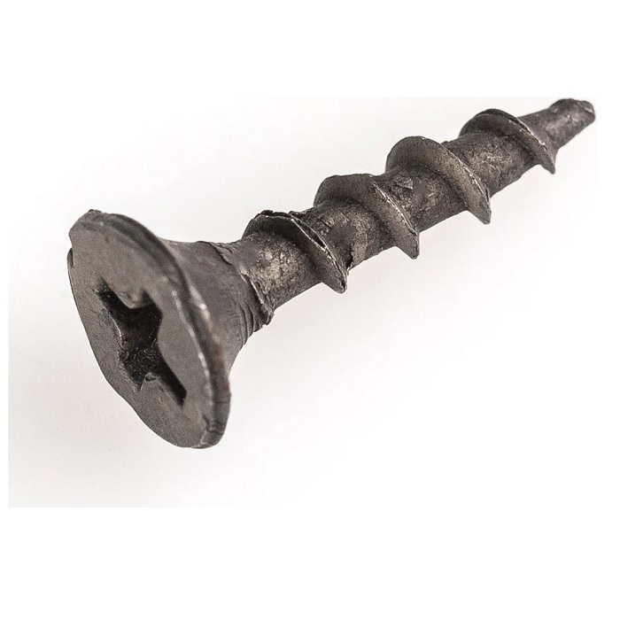 Саморез по дереву Жесть черный, (ГД) 3,5х19 мм, 40 шт