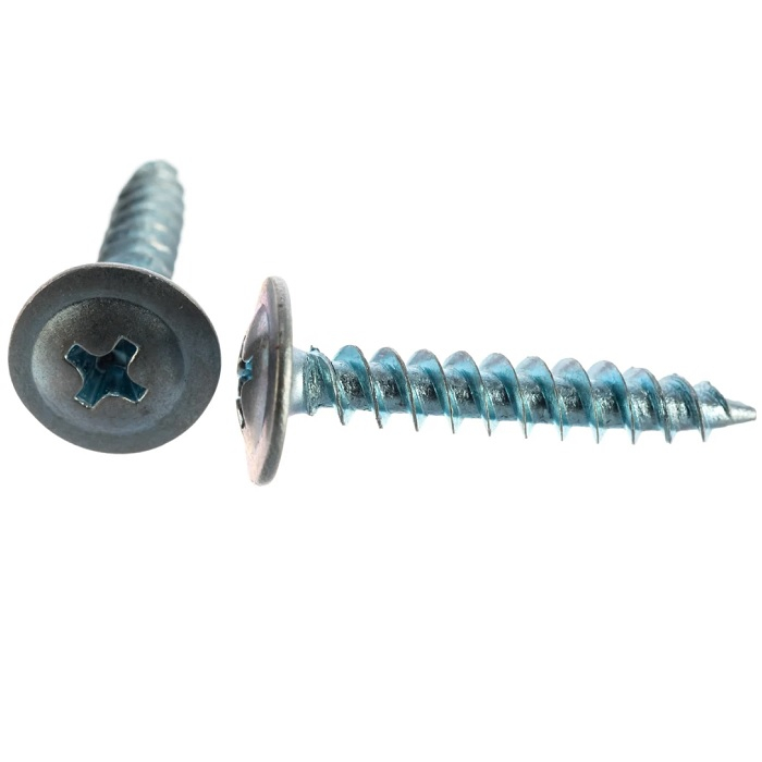 Саморез Жесть с прессшайбой острый 4,2х25 мм, 16 шт