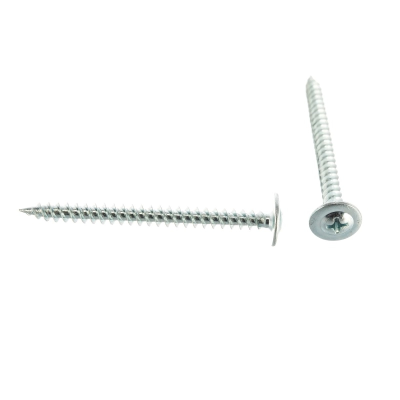 Саморез Жесть с прессшайбой острый 4,2х50 мм, 8 шт