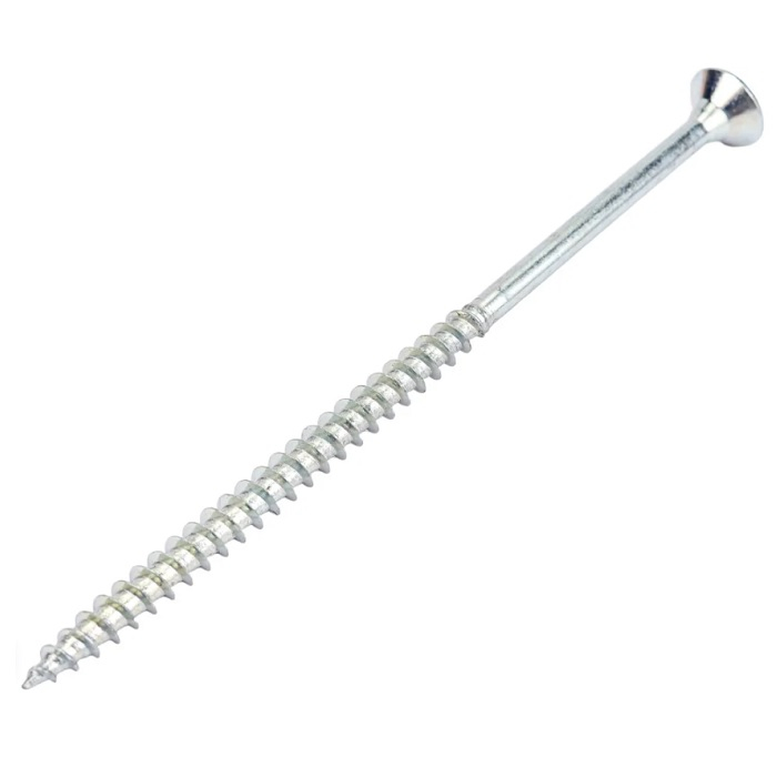 Саморез Жесть универсальный, белый цинк, 5х100 мм, 140 шт.