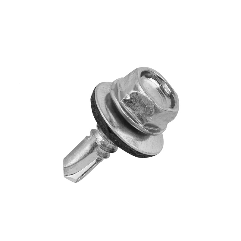 Саморез кровельный цинк 6,3x19 12 шт