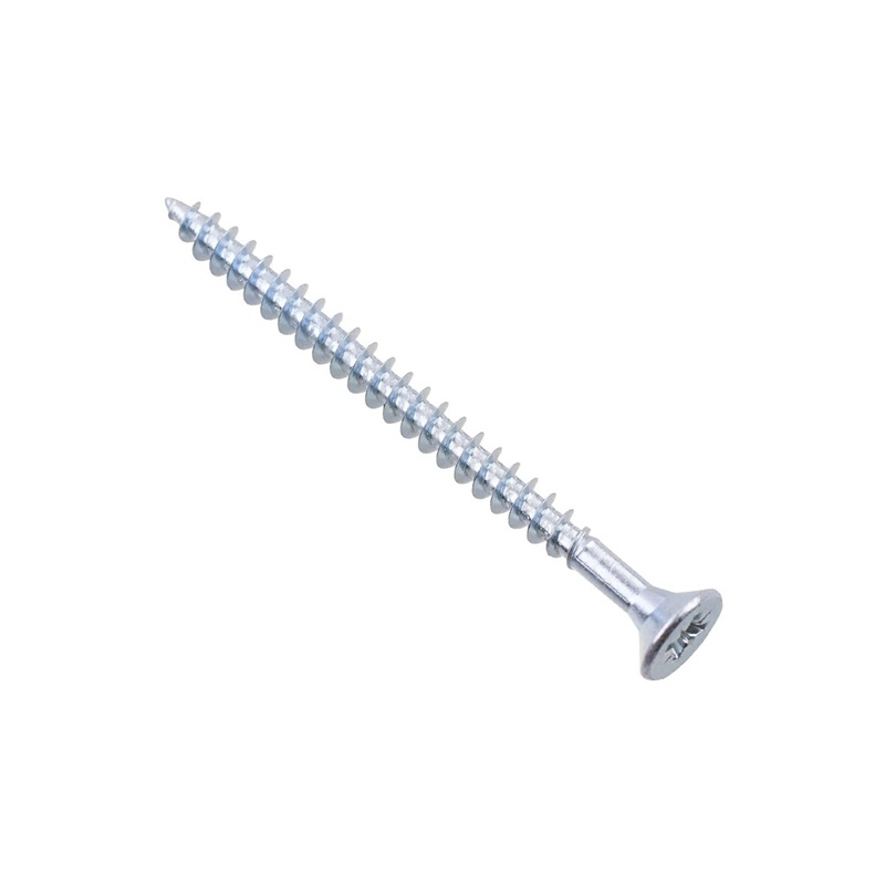 Саморез ЖЕСТЬ универсальный, белый цинк, 6х70 75 шт