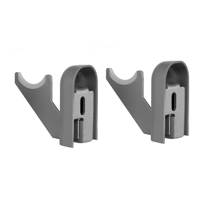 Комплект настенных регулируемых кронштейнов Royal Thermo Design 80, серебристых