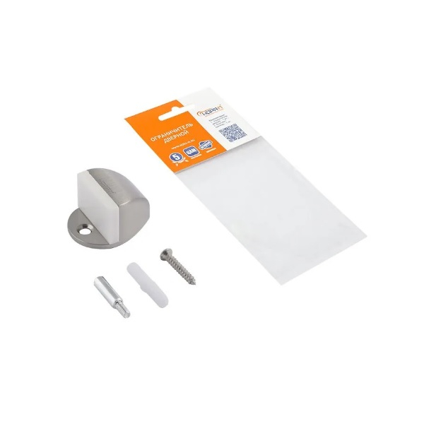 Ограничитель дверной Нора-М 107 матовый никель