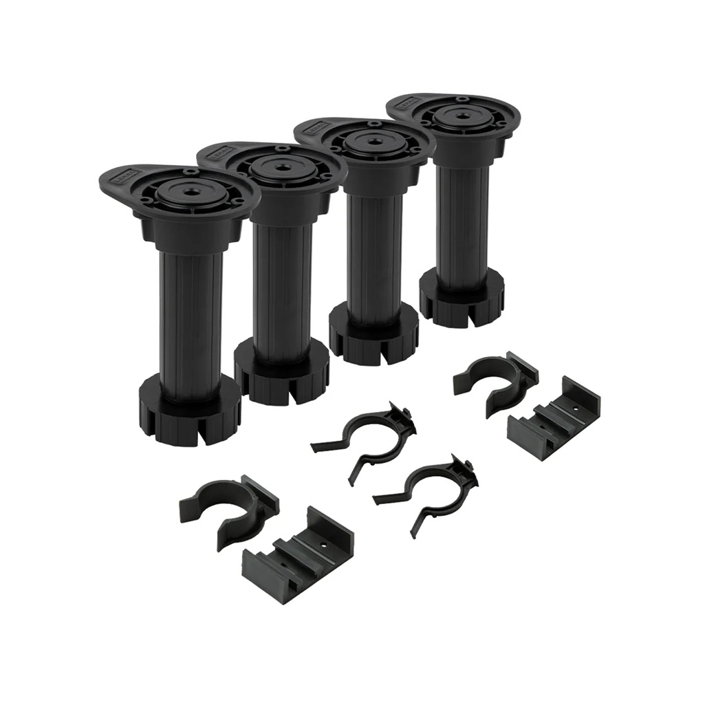 Опора разборная Lemax PROF 4pcs-FLX12B с клипсами, пластик, 4 шт, 120 мм 