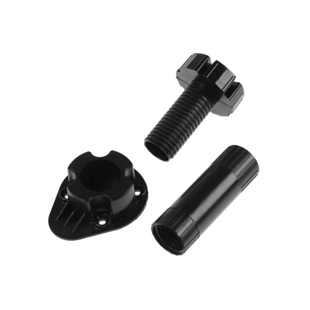 Опора разборная Lemax PROF 4pcs-FLX12B с клипсами, пластик, 4 шт, 120 мм 