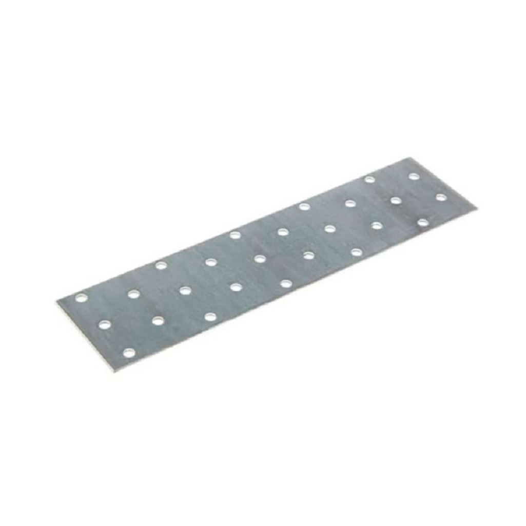 Пластина соединительная оцинкованная 2х80х200 мм для крепления деталей