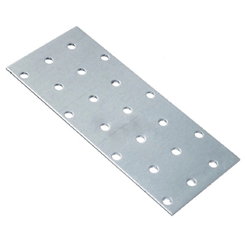 Пластина соединительная оцинкованная 1.5х100х240 мм для деревянных балок и стропил