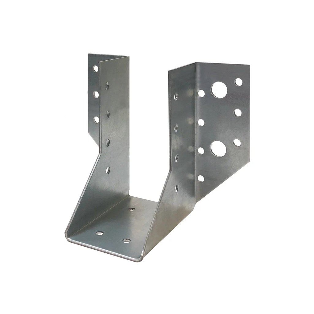 Опора бруса раскрытая A-OBR-R-50х105, оцинкованная сталь, толщина 1.5 мм, 50х76х105 мм