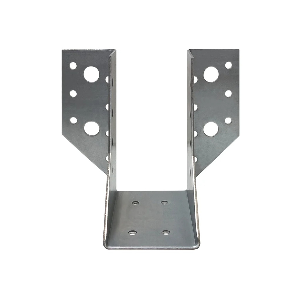 Опора бруса раскрытая A-OBR-R-50х105, оцинкованная сталь, толщина 1.5 мм, 50х76х105 мм