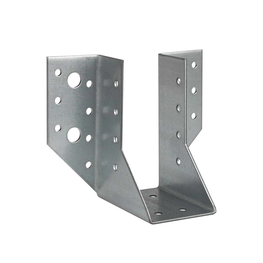 Опора бруса раскрытая A-OBR-R-50х105, оцинкованная сталь, толщина 1.5 мм, 50х76х105 мм