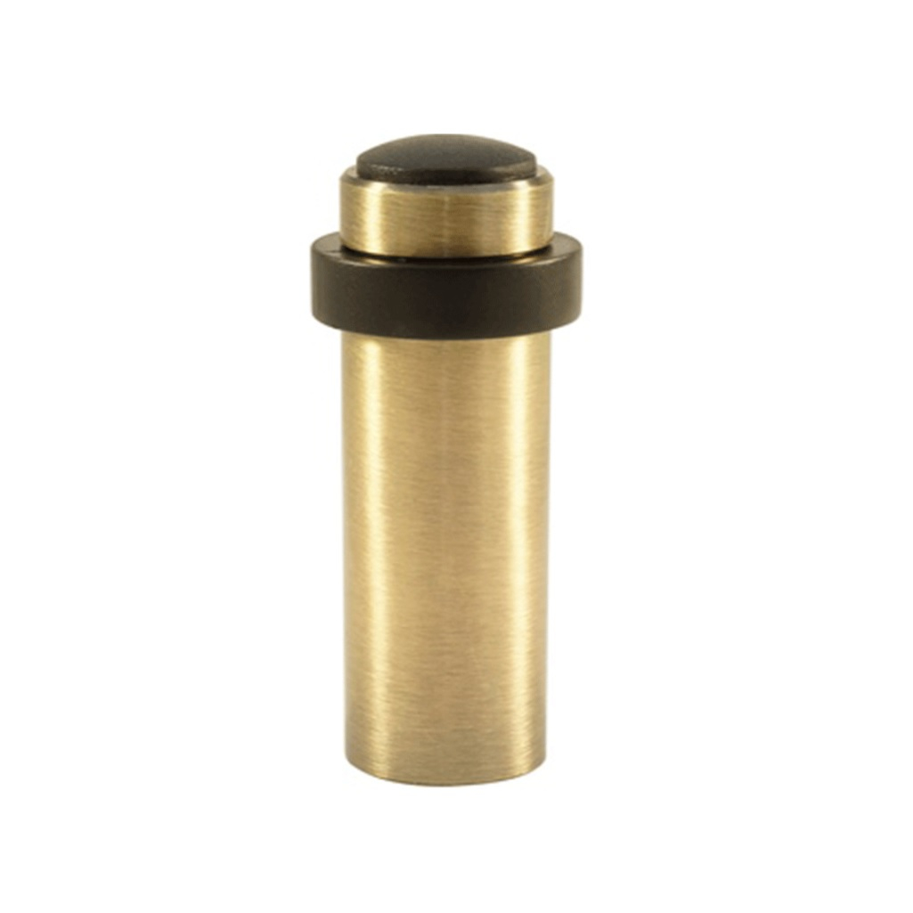 Дверной упор MAXI Locks SP126, 30х100 мм, AB, напольный, бронза