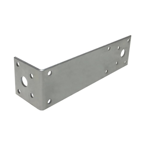 Уголок крепежный оцинкованный асимметричный усиленный 60х150х90х2 мм KUAS (US)-90