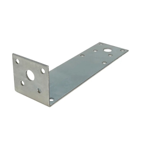 Уголок крепежный оцинкованный асимметричный усиленный 60х150х90х2 мм KUAS (US)-90