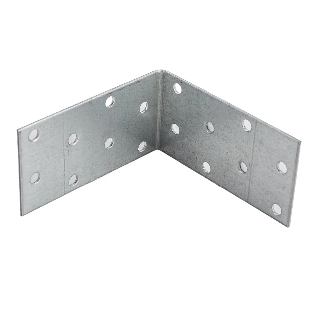 Уголок крепежный равносторонний 1.5х40х80 мм А-KUR-80*40 для жесткого соединения