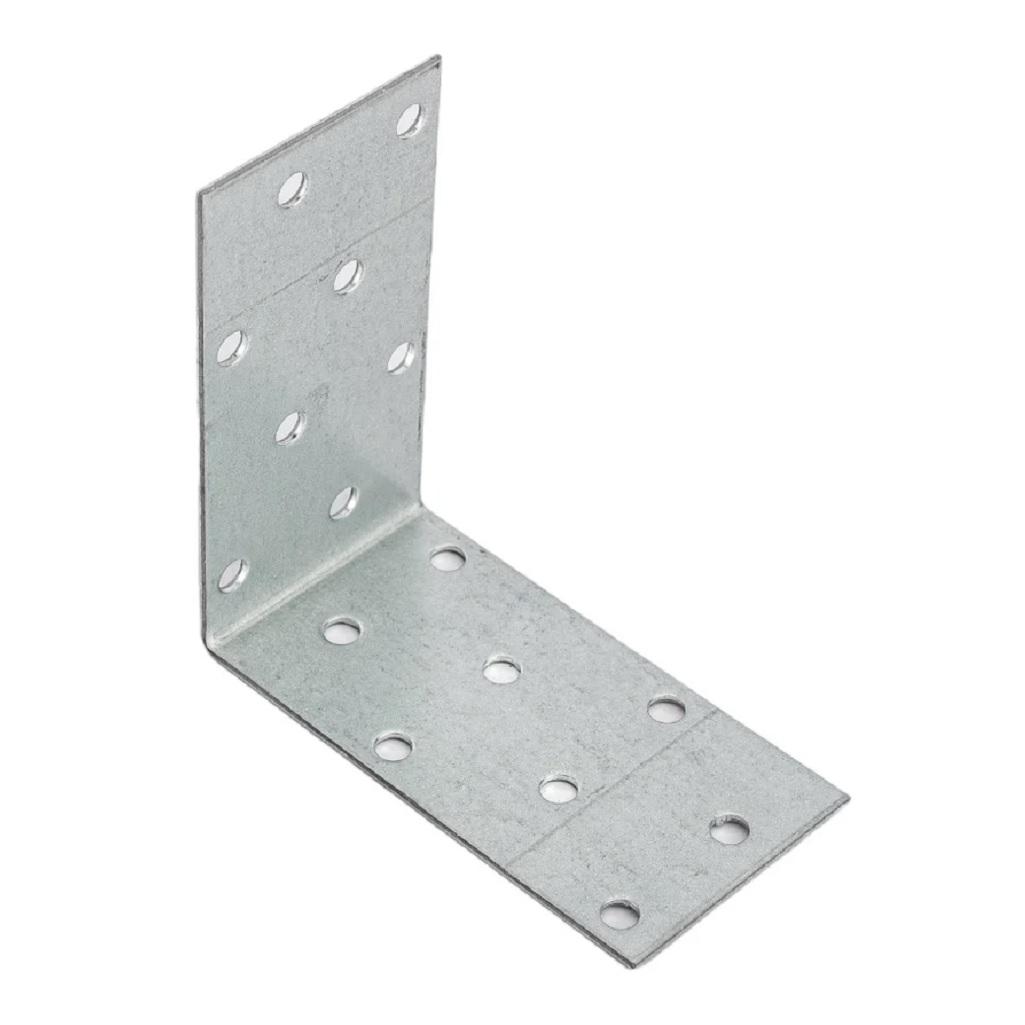 Уголок крепежный равносторонний 1.5х40х80 мм А-KUR-80*40 для жесткого соединения