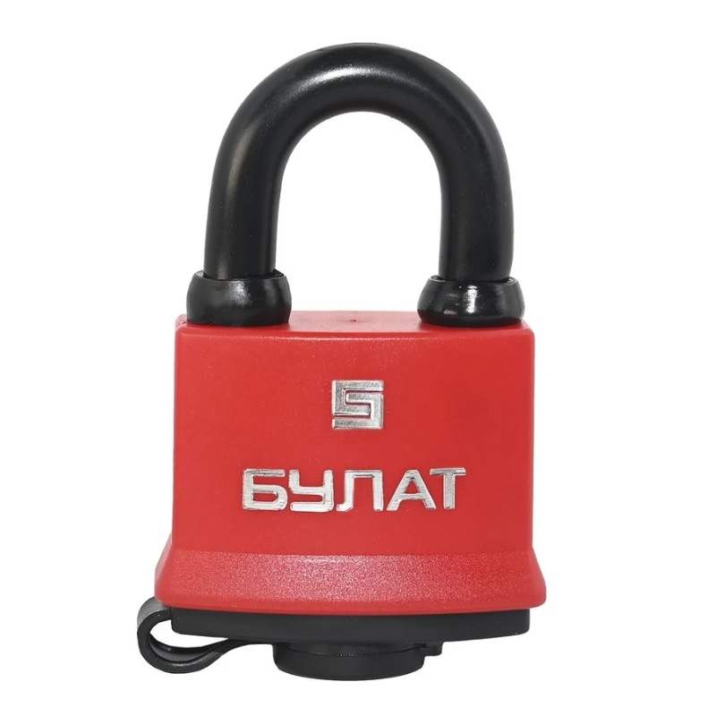 Замок навесной Булат ВС 1-П47 ПЛ всепогодный 5 кл d - 7,9 мм
